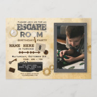 Escape Room Birthday Party Photo Clues Spy