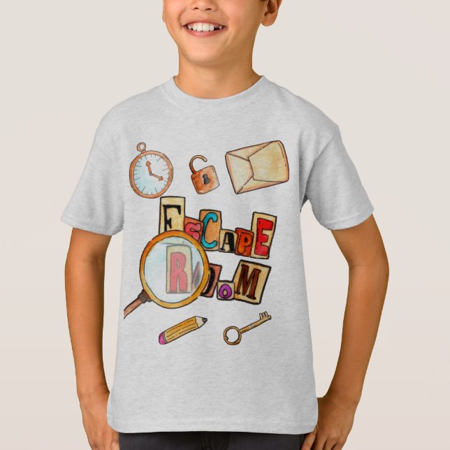 Escape room birthday T-Shirt (Front)