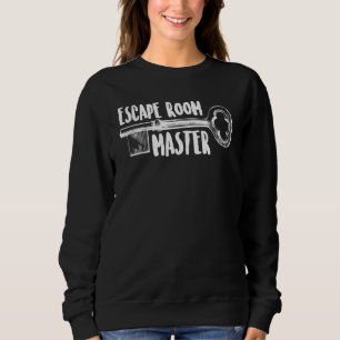 Escape Room Master Key Room Game Adventure Puzzles Sweatshirt