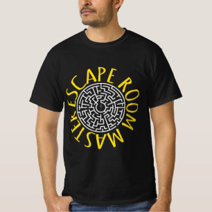 Escape Room Master Shirt Puzzle Maze Design
