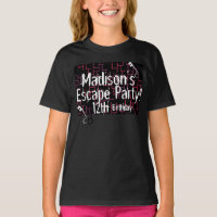 Escape Room Maze Birthday Party  T-Shirt