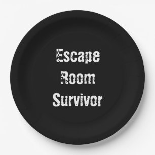 "Escape Room" Party Paper Plates