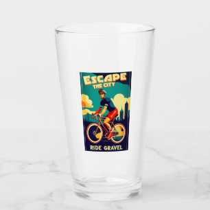 Escape The City Ride Gravel Cycling Glass