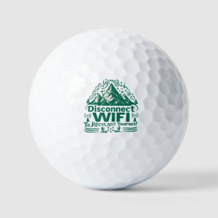 Escape the Digital Reconnect with Nature Golf Balls