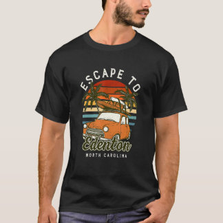 Escape To Edenton Beach North Carolina Ocean Nc Su T-Shirt