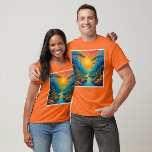 Escape to Nature Art Design T-Shirt