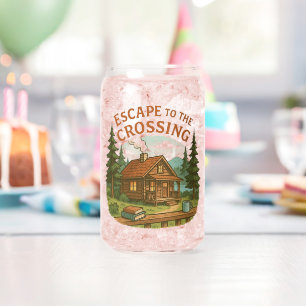 ESCAPE TO THE CROSSING Maggie Sullivan Cosy Cabin Can Glass