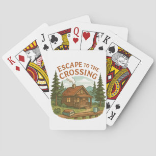 ESCAPE TO THE CROSSING Maggie Sullivan Cosy Cabin Playing Cards