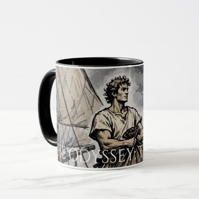 Escaping the Bag of Winds Mug (Front Left)