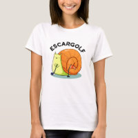 Escar-golf Funny Escargot Snail Pun