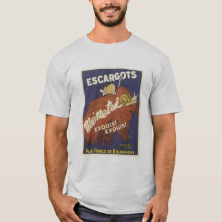 Escargot Mementrel Vintage Ad T-Shirt