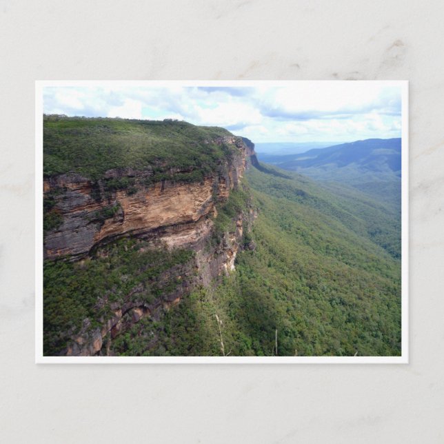 escarpment blue mountains postcard (Front)