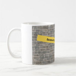 Escena del crimen coffee mug