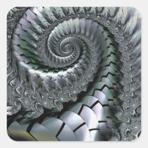 Escheresque Square Sticker