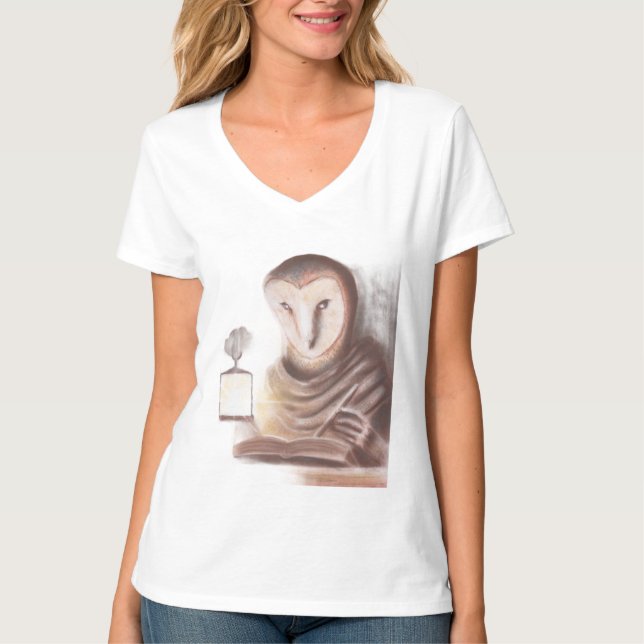 Escriba Coruja T-Shirt (Front)