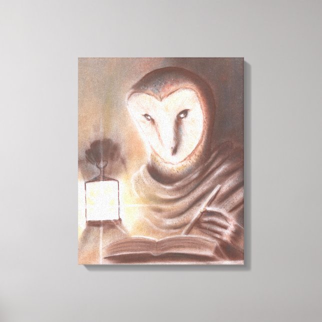 Escriba Stretched Canvas Print (Front)