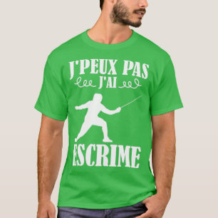 escrime sabre combat escrime cadeau  T-Shirt
