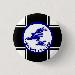ESCUADRILLA AZUL 3 CM ROUND BADGE