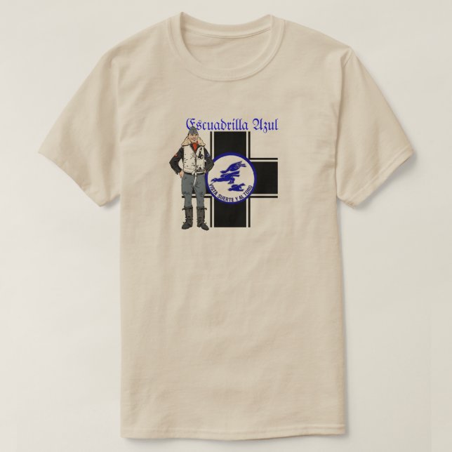 ESCUADRILLA AZUL T-Shirt (Design Front)