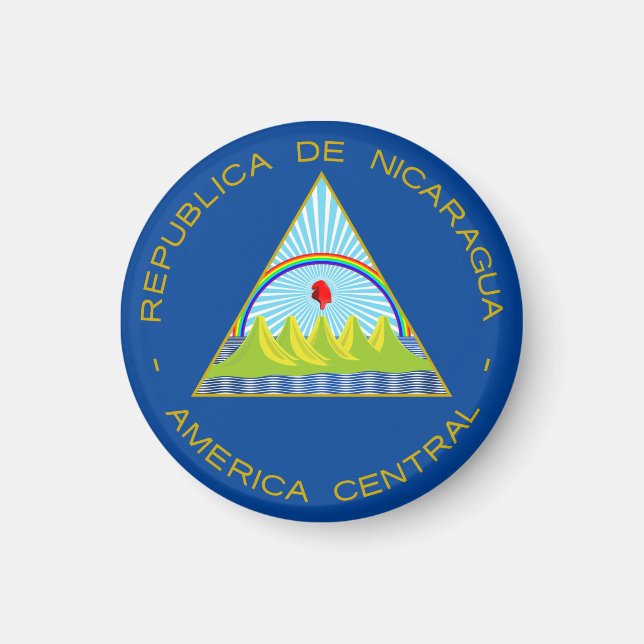 Escudo de Nicaragua Magnet (Front)