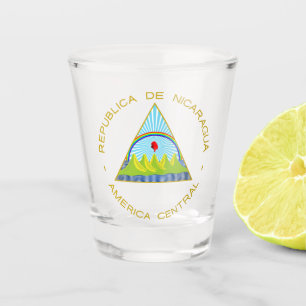 Escudo de Nicaragua Shot Glass