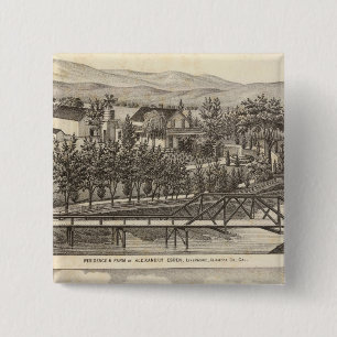 Esden, Clary residences 15 Cm Square Badge