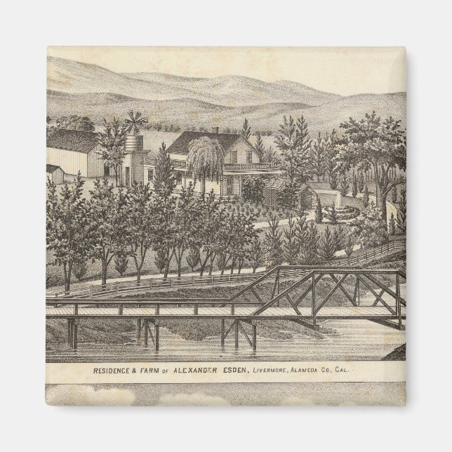 Esden, Clary residences Magnet (Front)