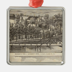 Esden, Clary residences Metal Tree Decoration