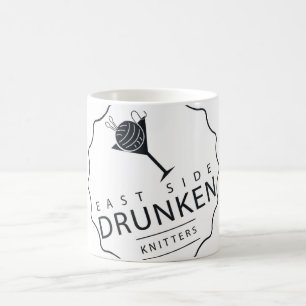ESDK classic logo white-on-white mug