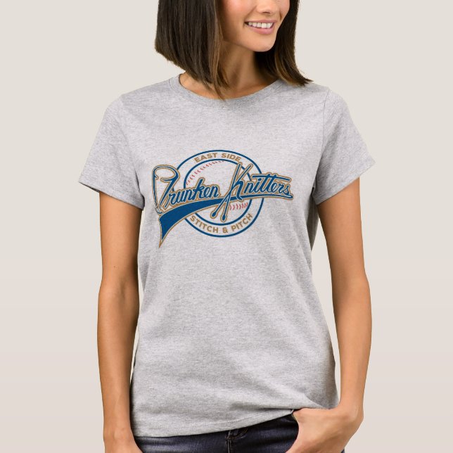 ESDK women's short sleeve baseball shirt (Front)