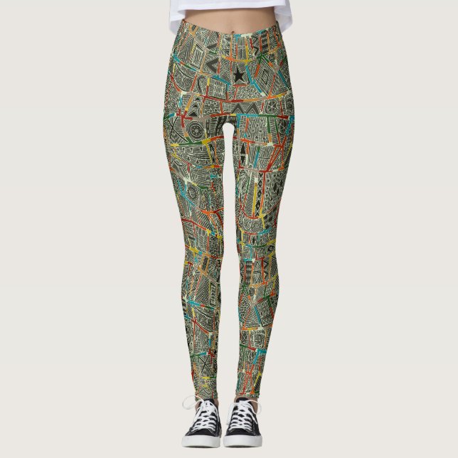 ESHE CHARCOAL LEGGINGS (Front)