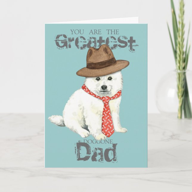 Eskie Dad Card (Front)