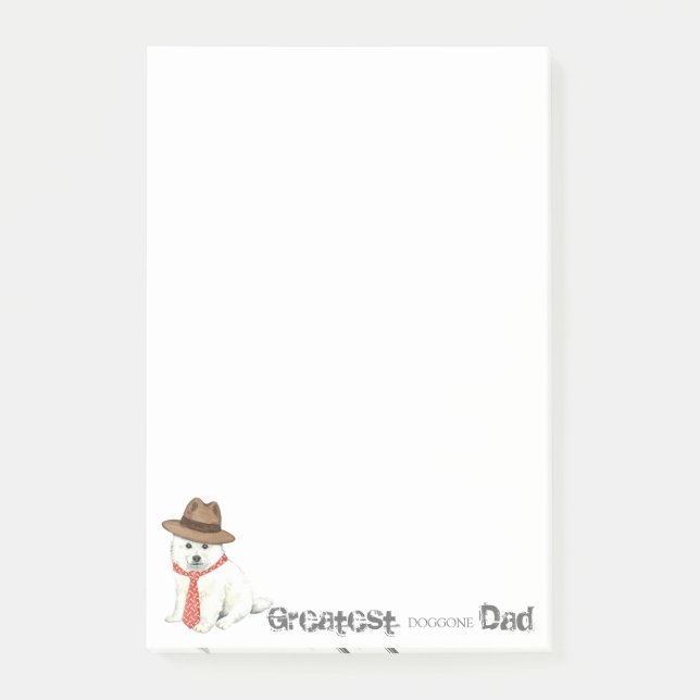 Eskie Dad Post-it Notes (Front)