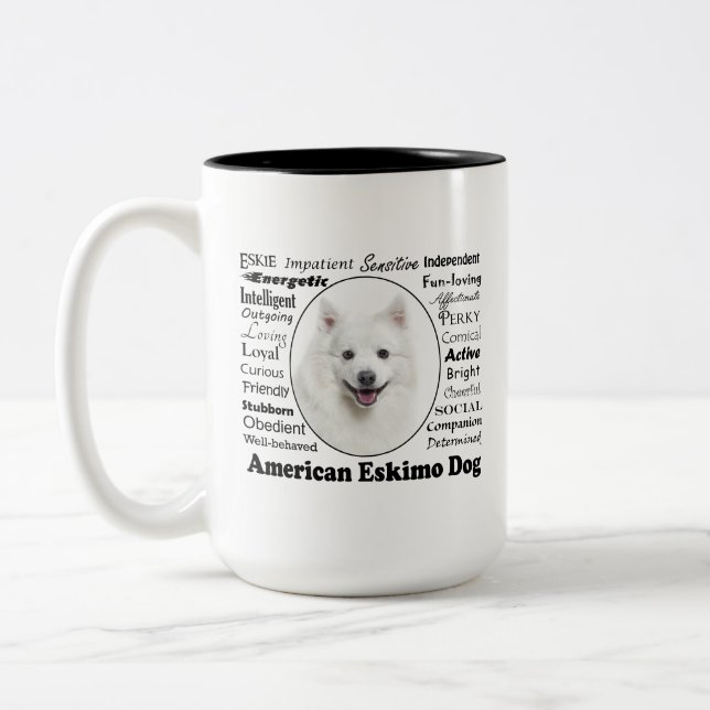 Eskie Traits Mug (Left)
