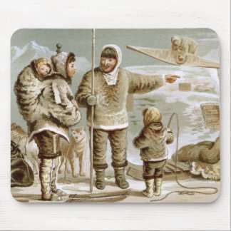 Eskimo Family Mouse Pad