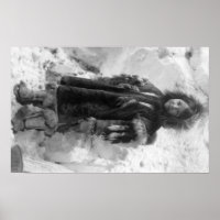 Eskimo Girl in a Parka in Nome, Alaska