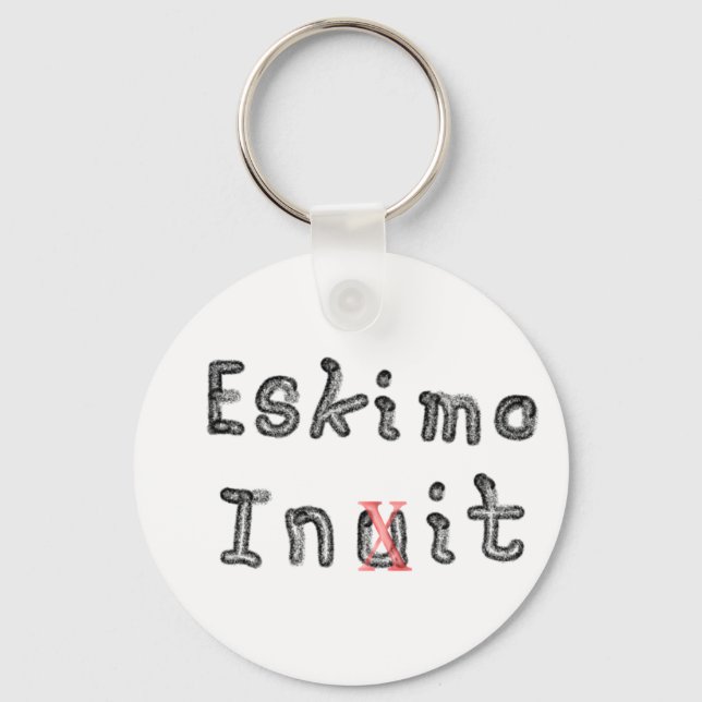 Eskimo Inuit Init Key Ring (Front)