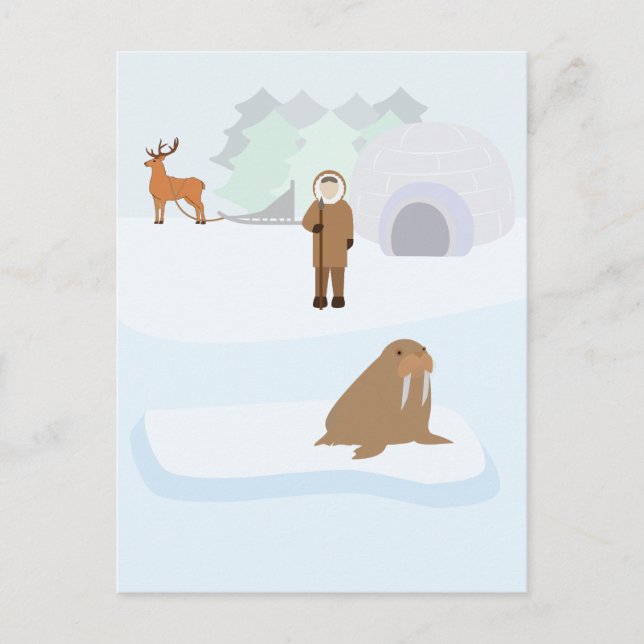 Eskimo Postcard (Front)