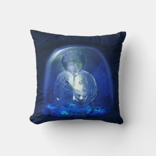 Eskimo Room at Hotel de Glace, Quebec, Canada Cushion