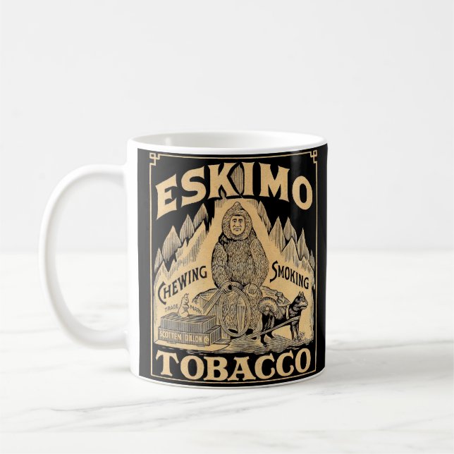 Eskimo Tobacco Coffee Mug (Left)
