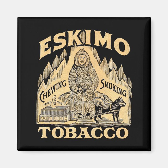 Eskimo Tobacco Magnet (Front)