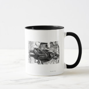 Eskimo Woman and Child In Alaska Photograph Mug