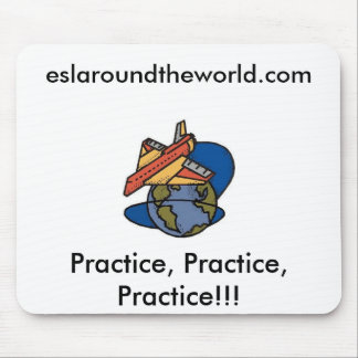 ESL Around the World Mouse Pad