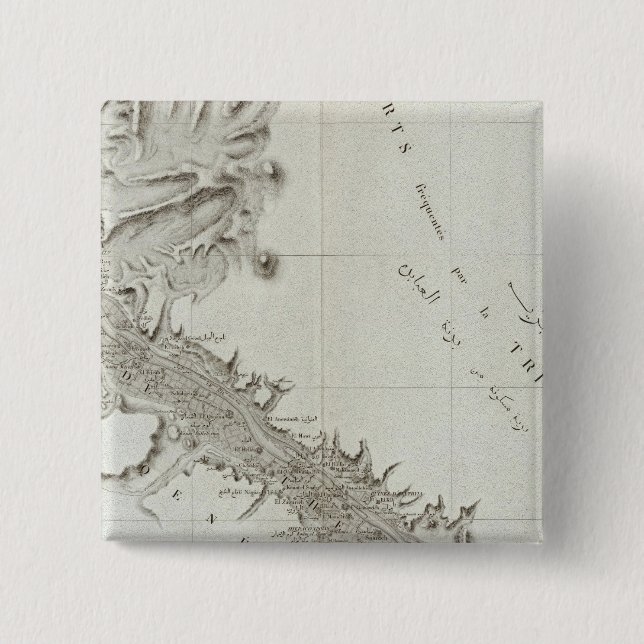 Esne, Egypt 15 Cm Square Badge (Front)