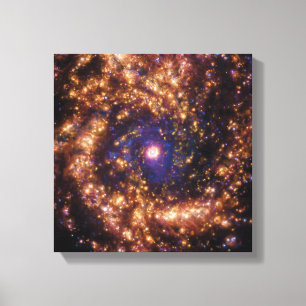 ESO Spiral Starburst Galaxy Messier 61 Canvas Print
