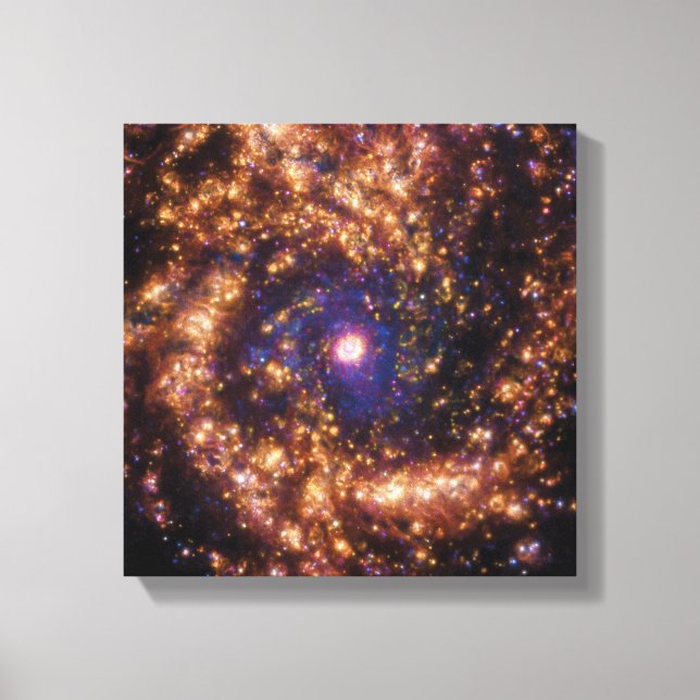 ESO Spiral Starburst Galaxy Messier 61 Canvas Print (Front)