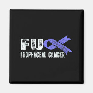 Esophageal Cancer Awareness Suprt Retro Esophageal Magnet