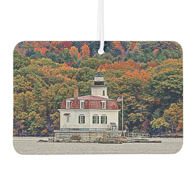 Esopus Meadows Lighthouse Car Air Freshener (Front)