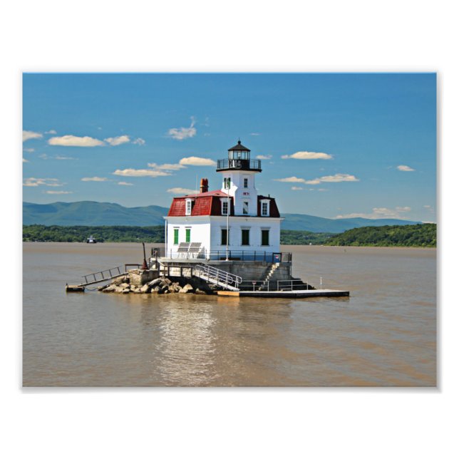 Esopus Meadows Lighthouse, New York Photo Print (Front)