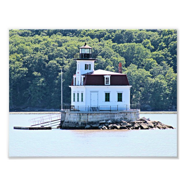 Esopus Meadows Lighthouse, New York Photo Print (Front)